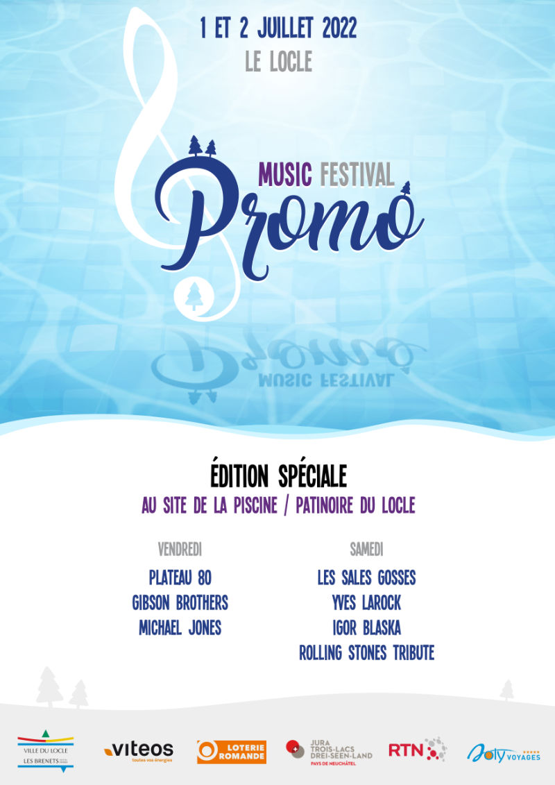 Music Festival Promo - Édition spéciale 2022 - Affiche